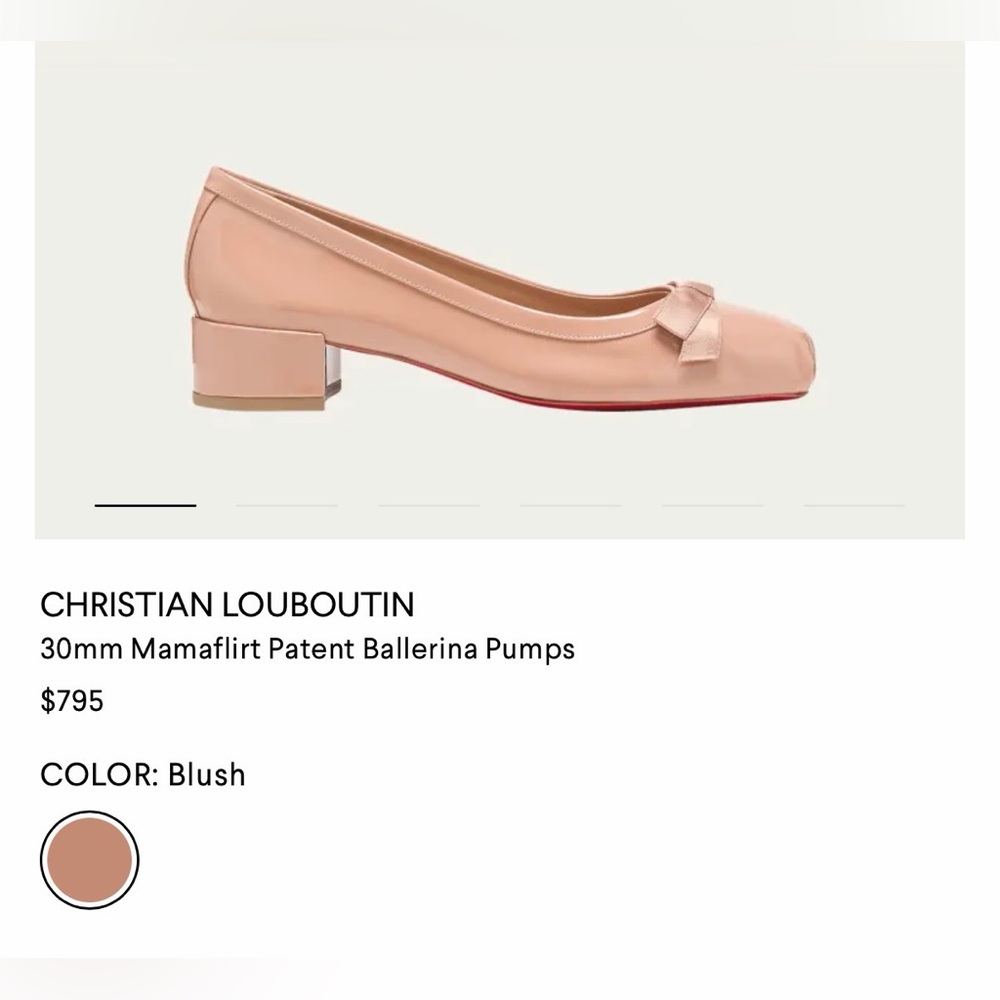 Christian Louboutin Mamaflirt Shoes - Picture 12 of 13